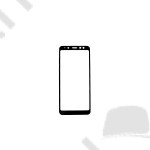 Képernyővédő fólia Samsung Galaxy A20, A30, A30s, A50, M30, teljes kijelző (super pet, karcálló, 9H) fekete 